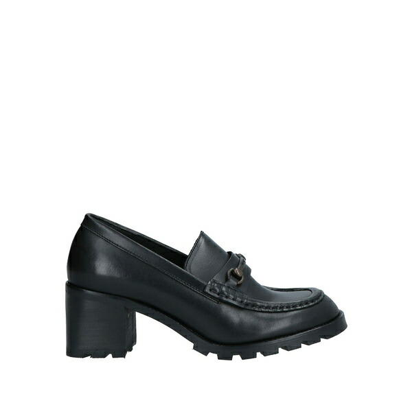 【送料無料】 ジー.エイチ. バス & コー レディース スリッポン・ローファー シューズ Loafers Black|asty