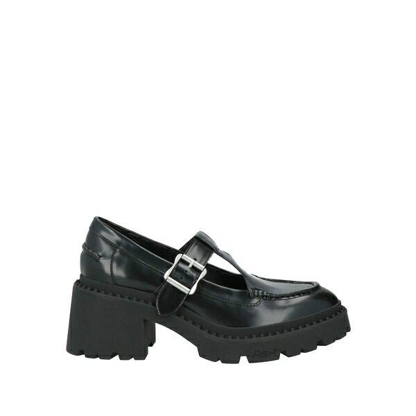 【送料無料】 アッシュ レディース スリッポン・ローファー シューズ Loafers Black｜asty