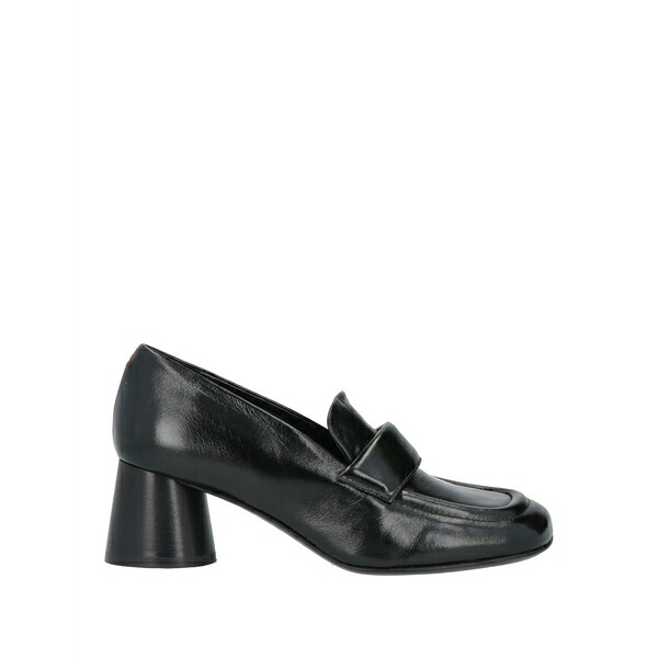 【送料無料】 ハルマネラ レディース スリッポン・ローファー シューズ Loafers Black｜asty