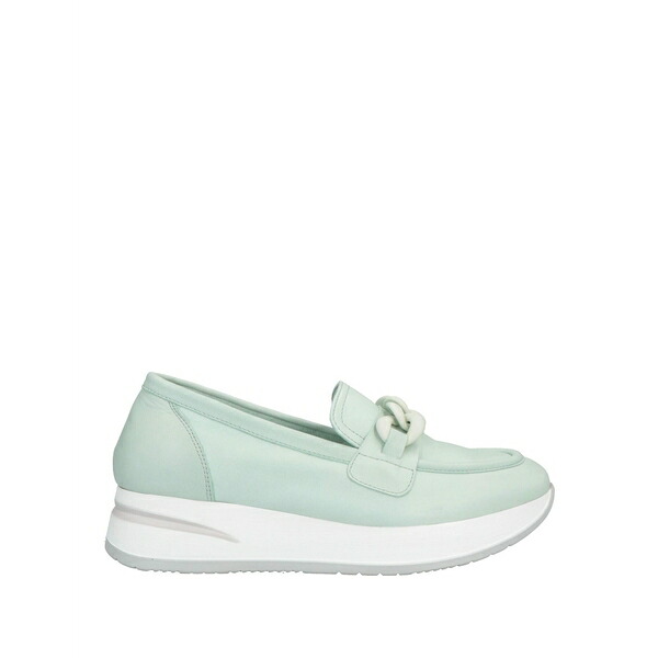 【送料無料】 メルーゾ レディース スリッポン・ローファー シューズ Loafers Green