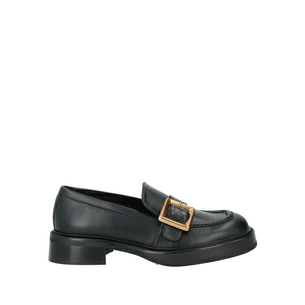 【送料無料】 ラス レディース スリッポン・ローファー シューズ Loafers Black|asty