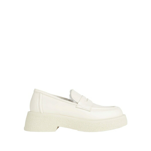 【送料無料】 ロリブル レディース スリッポン・ローファー シューズ Loafers White