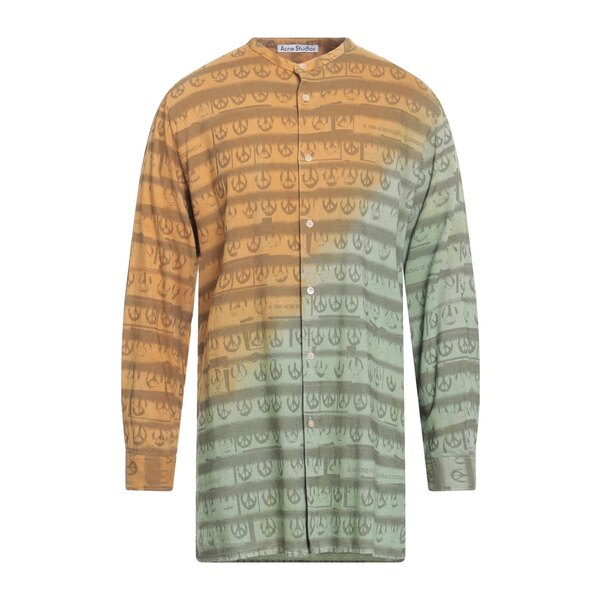 【貨物輸送無料】 アクネ ストゥディオズ メンズ プルオーバー トップス Shirts Green