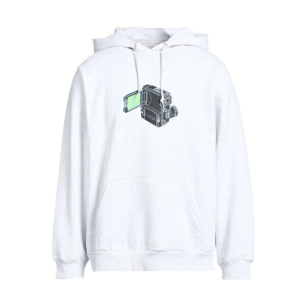 【貨物輸送無料】 グラミチ メンズ パーカー・スウェットシャツ アウター Sweatshirts Grey