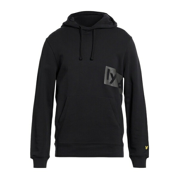 【貨物輸送無料】 ライルアンドスコット メンズ パーカー・スウェットシャツ アウター Sweatshirts Black
