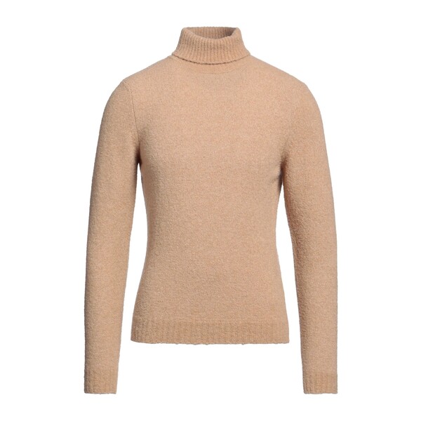 【貨物輸送無料】 ヘリテージ メンズ 編み物\u0026プルオーバー アウター Turtlenecks Beige