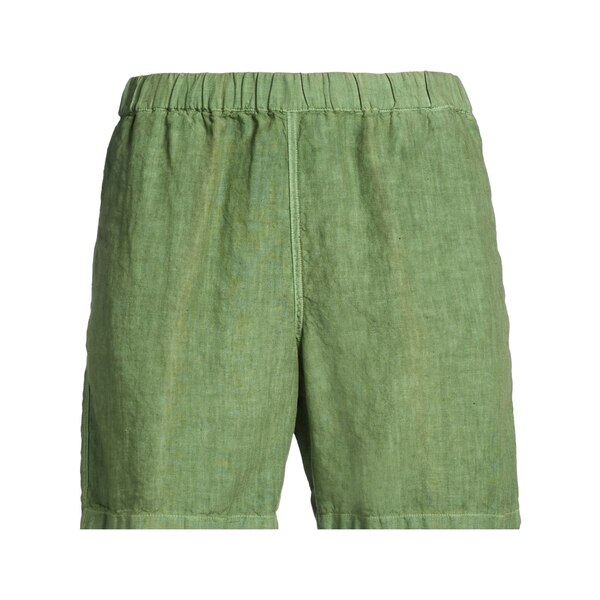 【送料無料】 120%リノ メンズ カジュアルパンツ ボトムス Shorts & Bermuda Shorts Green|asty
