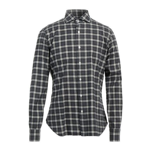 【送料無料】 バルバナポリ メンズ シャツ トップス Shirts Grey｜asty