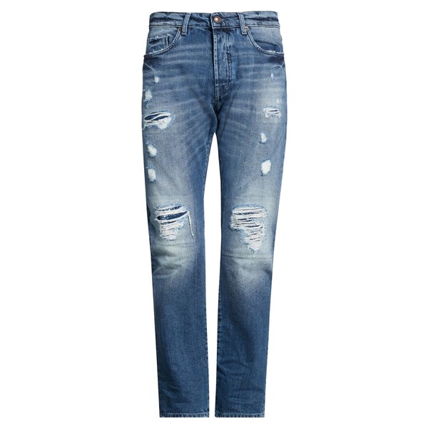 【貨物輸送無料】 メッサジェリエ メンズ ジーンズズボン下 ボトムス Jeans Blue
