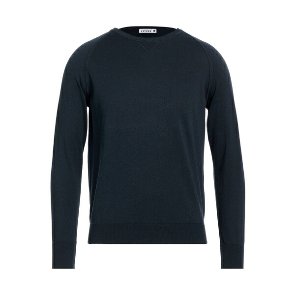 【貨物輸送無料】 アンドレア フェンツィ メンズ 編み物\u0026スウェーター アウター Sweaters Blue