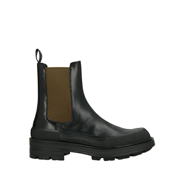 【貨物輸送無料】 マックイーン メンズ ブーツ シューズ Ankle boots Black