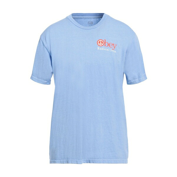 【貨物輸送無料】 オベイ メンズ ティーシャツ トップス T-shirts Azure