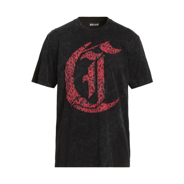【送料無料】 ロベルトカヴァリ メンズ Tシャツ トップス T-shirts Grey｜asty