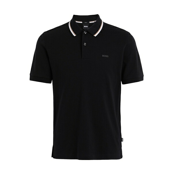 【貨物輸送無料】 主任者 メンズ プルオーバー トップス Polo shirts Black
