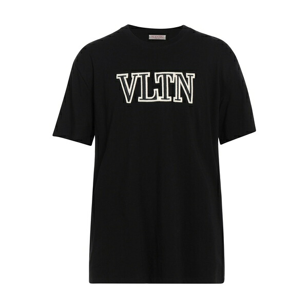 【貨物輸送無料】 ヴァレンティノ ガラヴァーニ メンズ プルオーバー トップス T-shirts Black