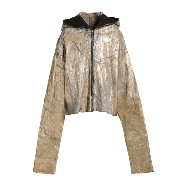 【貨物輸送無料】 リックオウエンス メンズ 上衣＆上衣 アウター Jackets Metallic