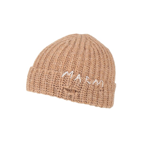 【貨物輸送無料】 マルニ メンズ かぶり笠 佩び物 Hats Beige