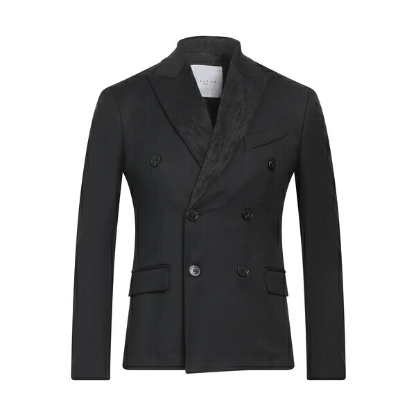 【送料無料】 ガレパリ メンズ ジャケット&ブルゾン アウター Blazers Black|asty