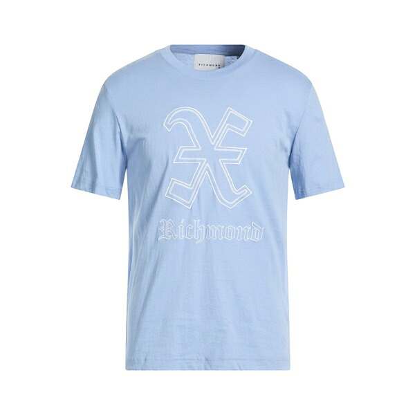 【送料無料】 ジョン リッチモンド メンズ Tシャツ トップス T-shirts Azure|asty