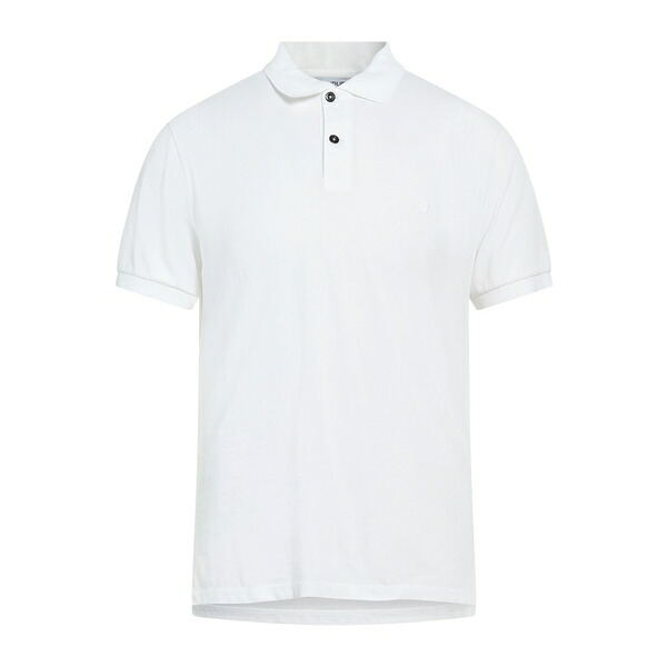 【貨物輸送無料】 ドンダップ メンズ プルオーバー トップス Polo shirts White