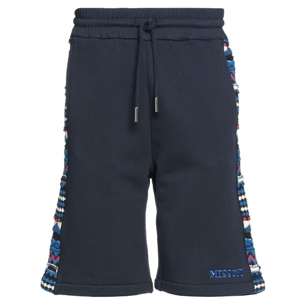 【貨物輸送無料】 ミッソーニ メンズ 心地よいズボン下 ボトムス Shorts \u0026 Bermuda Shorts Blue