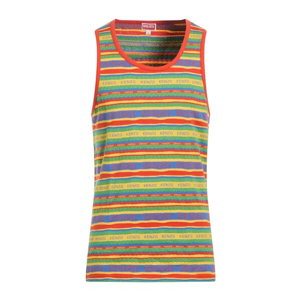 【貨物輸送無料】 ケンゾー メンズ プルオーバー トップス Tank tops Red