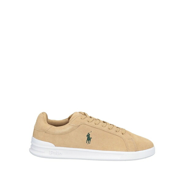 【送料無料】 ラルフローレン メンズ スニーカー シューズ Sneakers Beige｜asty