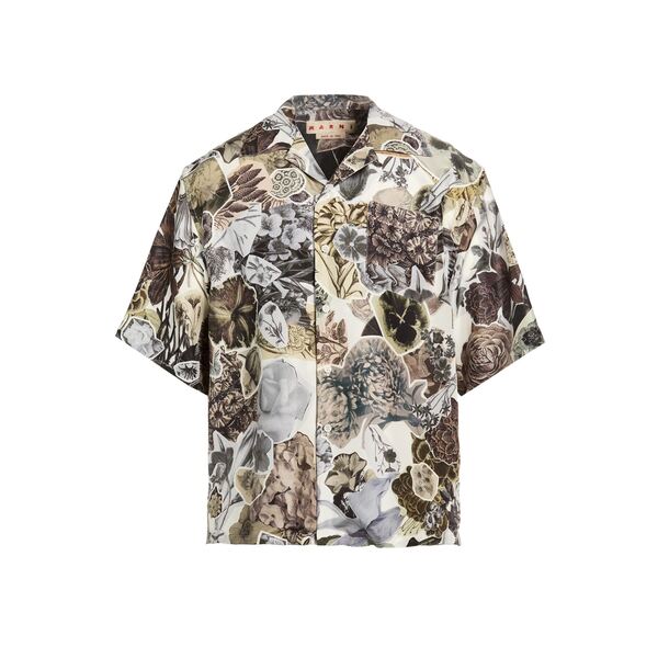 【貨物輸送無料】 マルニ メンズ プルオーバー トップス Shirts Grey