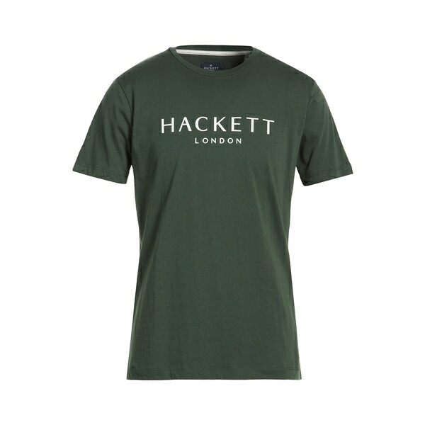 【貨物輸送無料】 ハケット メンズ プルオーバー トップス T-shirts Green