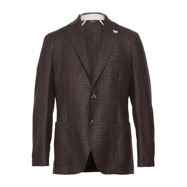 【送料無料】 トンボリーニ メンズ ジャケット＆ブルゾン アウター Blazers Brown｜asty