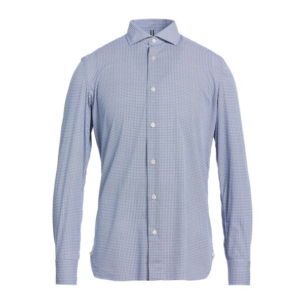 【貨物輸送無料】 ルイジ ボレッリ ナポリ メンズ プルオーバー トップス Shirts Blue