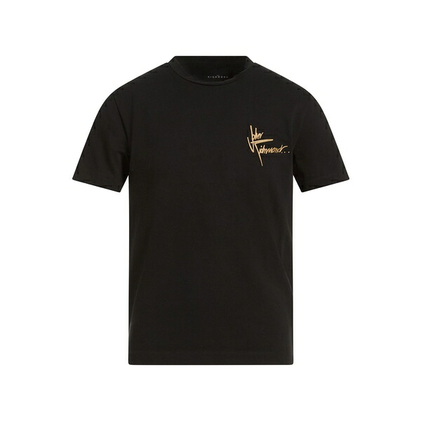 【貨物輸送無料】 ジョン バージニアの州都 メンズ プルオーバー トップス T-shirts Black