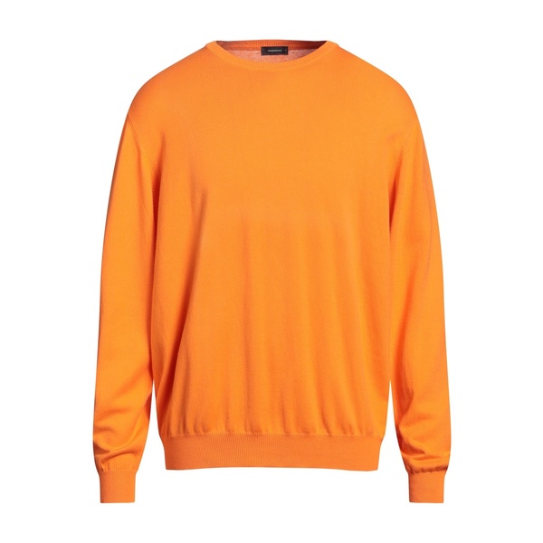 【貨物輸送無料】 ロッソピューロ メンズ 編み物\u0026ティーシャツ アウター Sweaters Orange