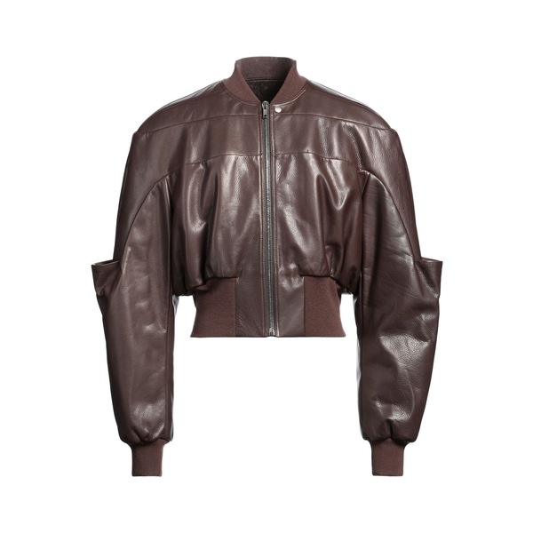 【貨物輸送無料】 リックオウエンス メンズ 上衣＆上衣 アウター Jackets Brown