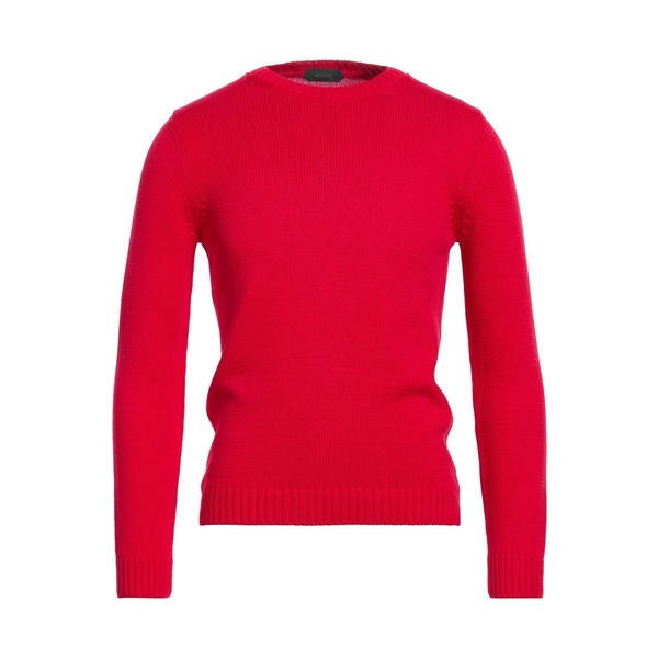 【貨物輸送無料】 ザノーネ メンズ 編み物\u0026スウェーター アウター Sweaters Red