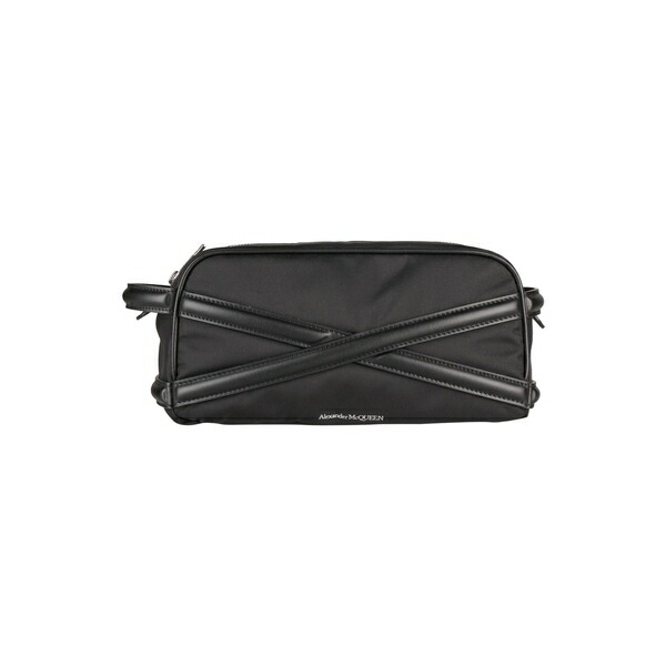 【貨物輸送無料】 マックイーン メンズ ボストンバッグ 御徒面子 Beauty cases Black