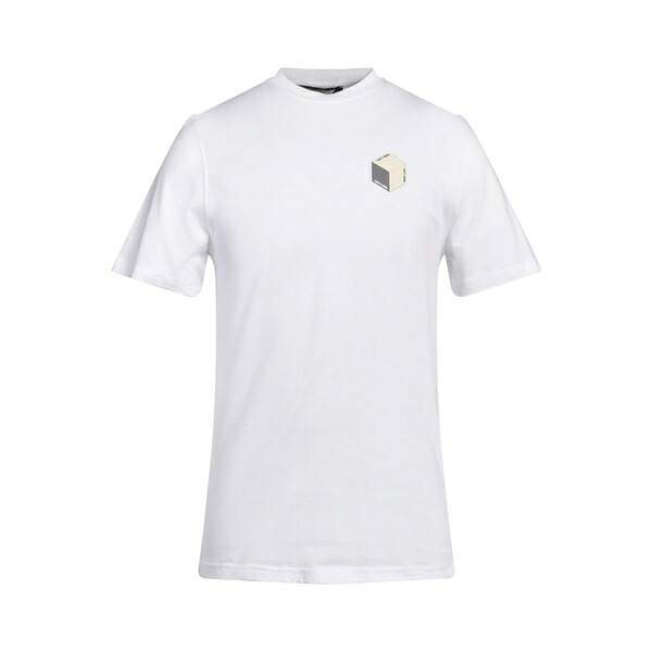 【貨物輸送無料】 ロベルトカヴァリ メンズ プルオーバー トップス T-shirts White