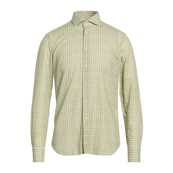 【送料無料】 バーバティー メンズ シャツ トップス Shirts Green｜asty