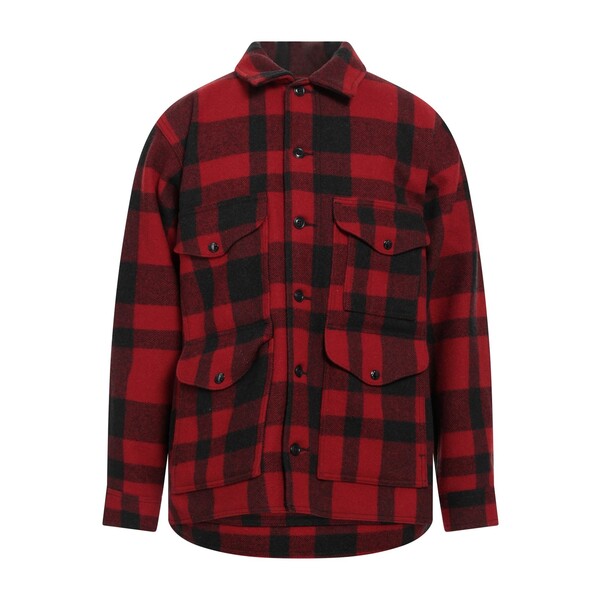 【貨物輸送無料】 フィルソン メンズ ティーシャツ トップス Shirts Red
