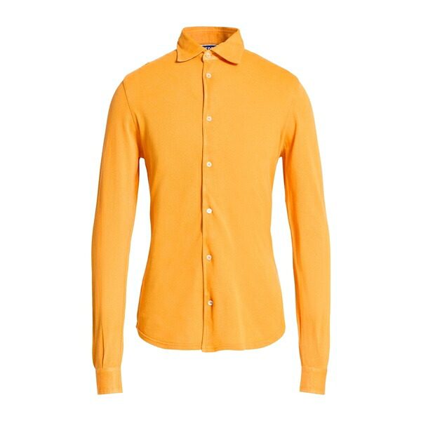【送料無料】 フェデーリ メンズ シャツ トップス Shirts Orange｜asty 34,970円