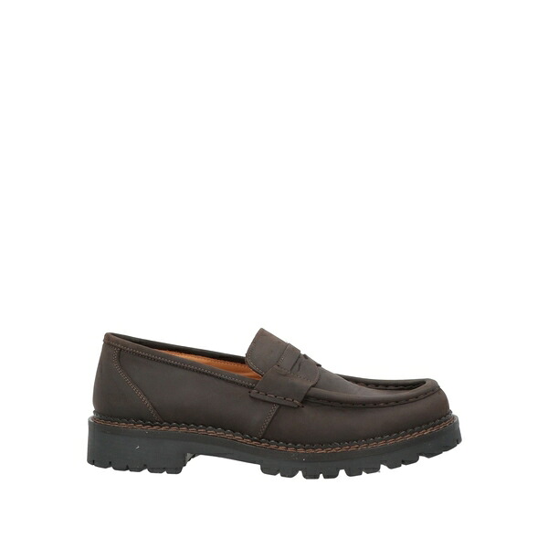 【貨物輸送無料】 メイズ シューズ メンズ スリッポン・ローファー シューズ Loafers Brown