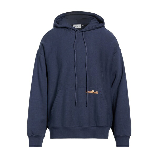 【貨物輸送無料】 鉄道車両ハート型 メンズ パーカー・スウェットシャツ アウター Sweatshirts Blue