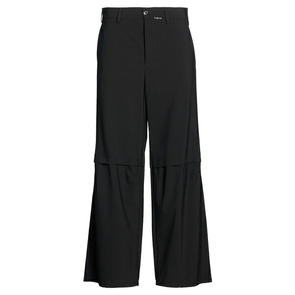 【貨物輸送無料】 マルニ メンズ 心地よいズボン下 ボトムス Pants Black