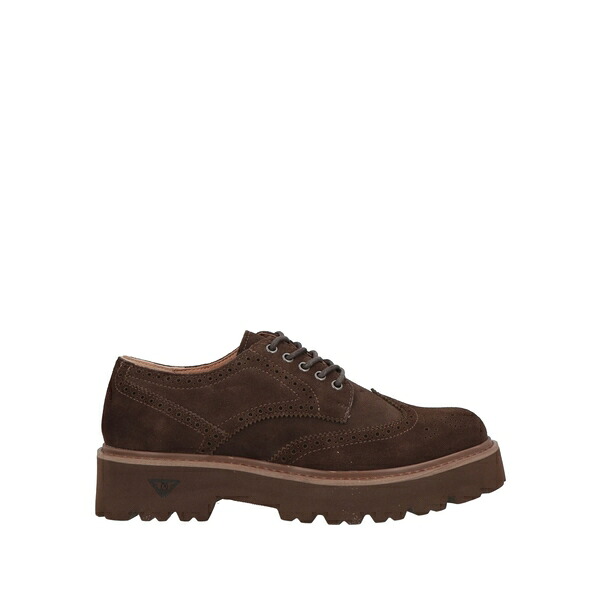 【貨物輸送無料】 ドックステップス メンズ 御召しものシューズ シューズ Lace-up shoes Brown