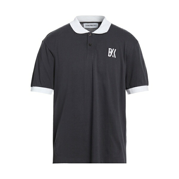 【送料無料】 ビッケンバーグス メンズ Tシャツ トップス Polo shirts Grey｜asty 34,800円