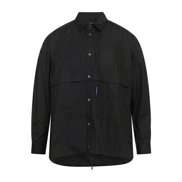 【貨物輸送無料】 コムデ給仕 メンズ プルオーバー トップス Shirts Black