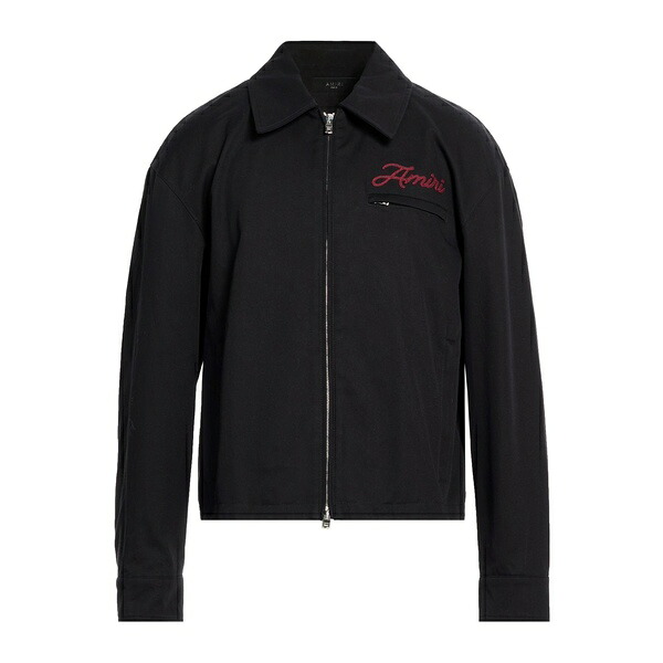 【貨物輸送無料】 アミリ メンズ 上衣＆上衣 アウター Jackets Black