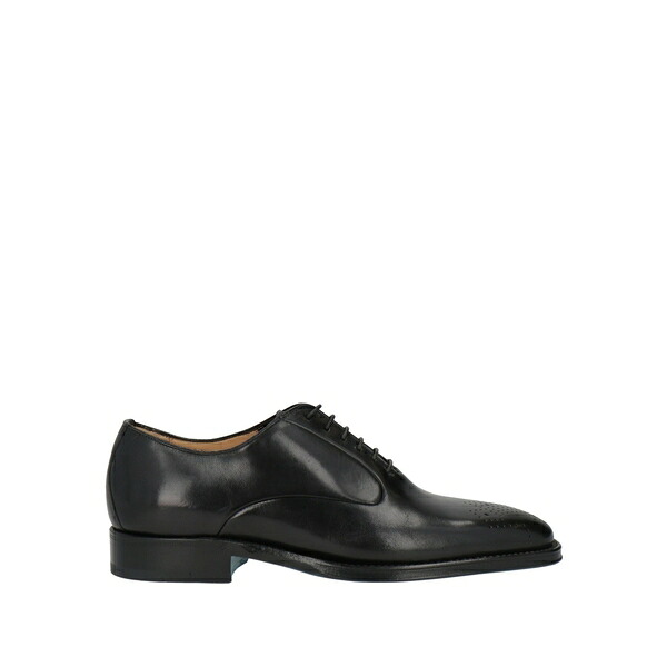 【貨物輸送無料】 ストール・マンテラッシ メンズ お召しものシューズ シューズ Lace-up shoes Black