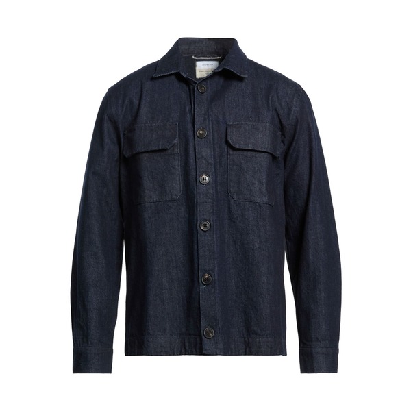 【貨物輸送無料】 クロスリー メンズ プルオーバー トップス Denim shirts Blue