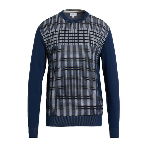 【貨物輸送無料】 ブリオーニ メンズ 編み物\u0026プルオーバー アウター Sweaters Blue